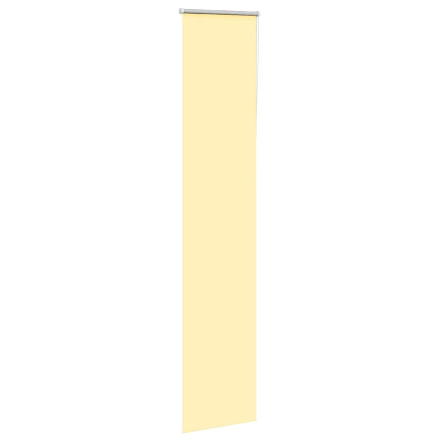 Store enrouleur occultant jaune largeur du tissu 35,7 cm - 3
