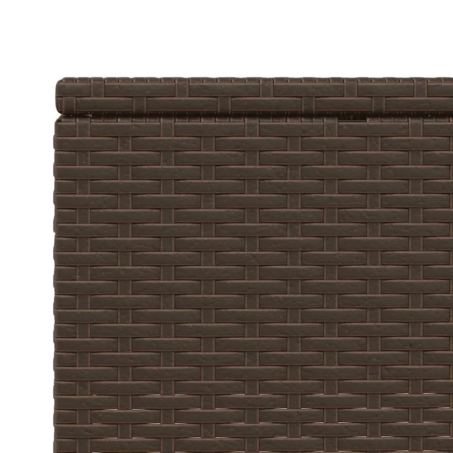 Transat avec coussin flottant gris résine tressée - 76