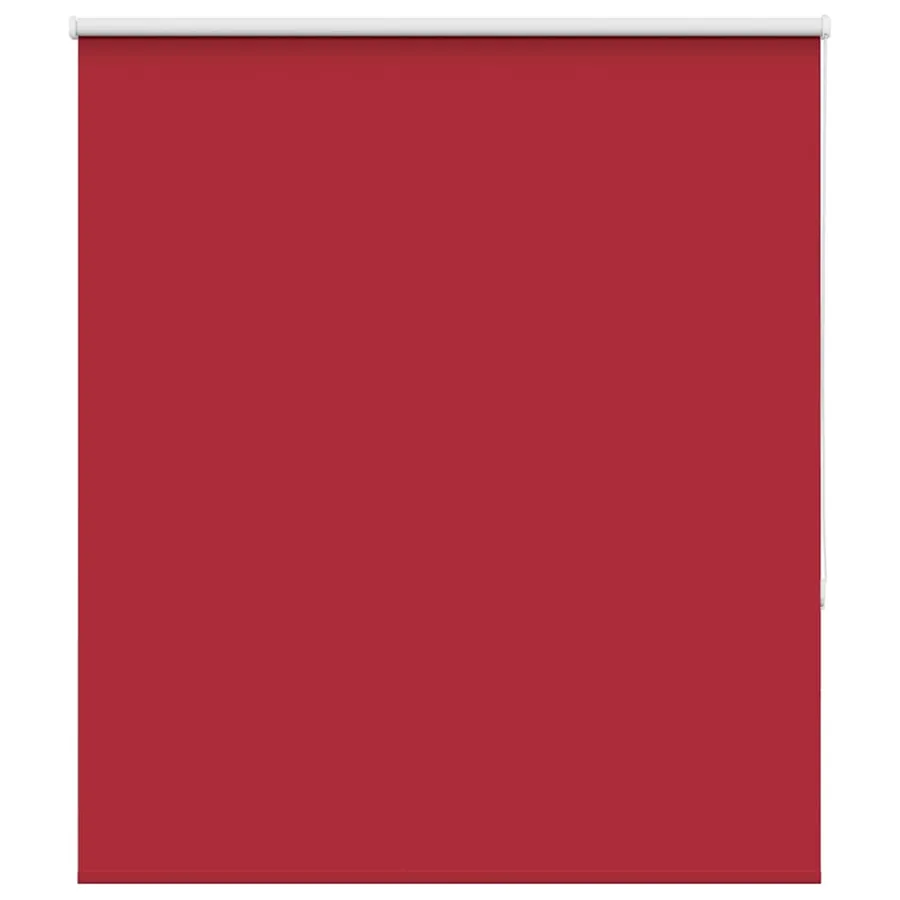 Store enrouleur occultant rouge largeur du tissu 121,6 cm - 2