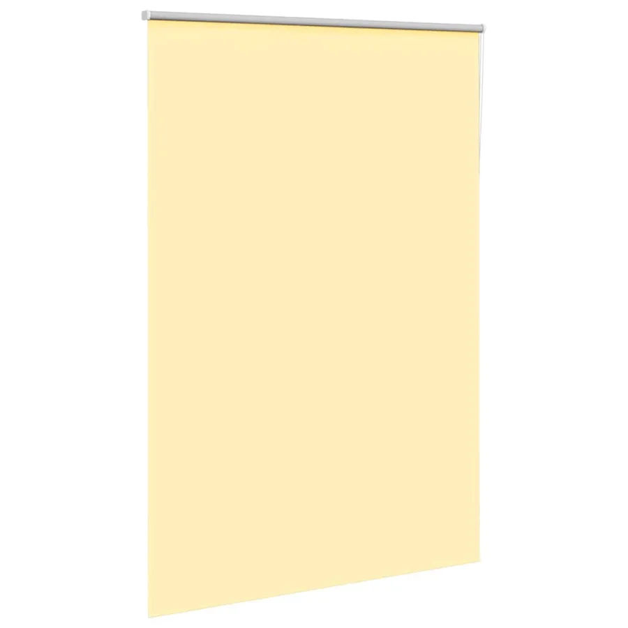 Store enrouleur occultant jaune largeur du tissu 151,6 cm - 3