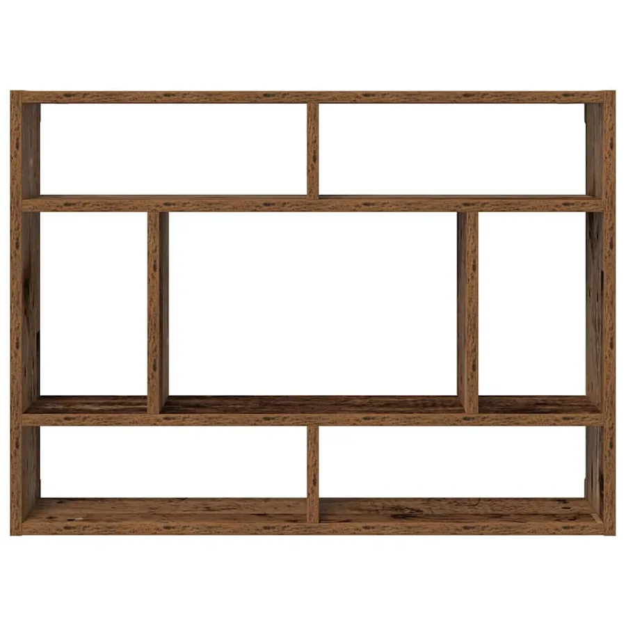 Étagère murale en bois ancien 75 x 16 x 55 cm bois d'ingénierie - 5