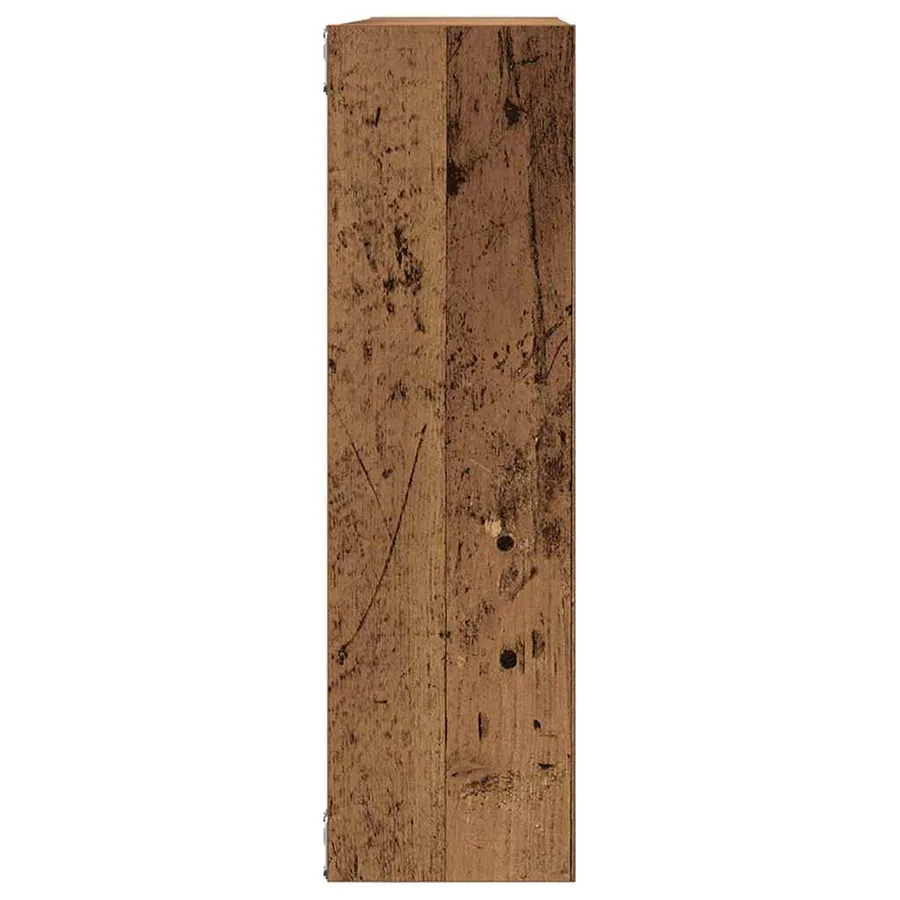 Étagère murale en bois ancien 75 x 16 x 55 cm bois d'ingénierie - 6