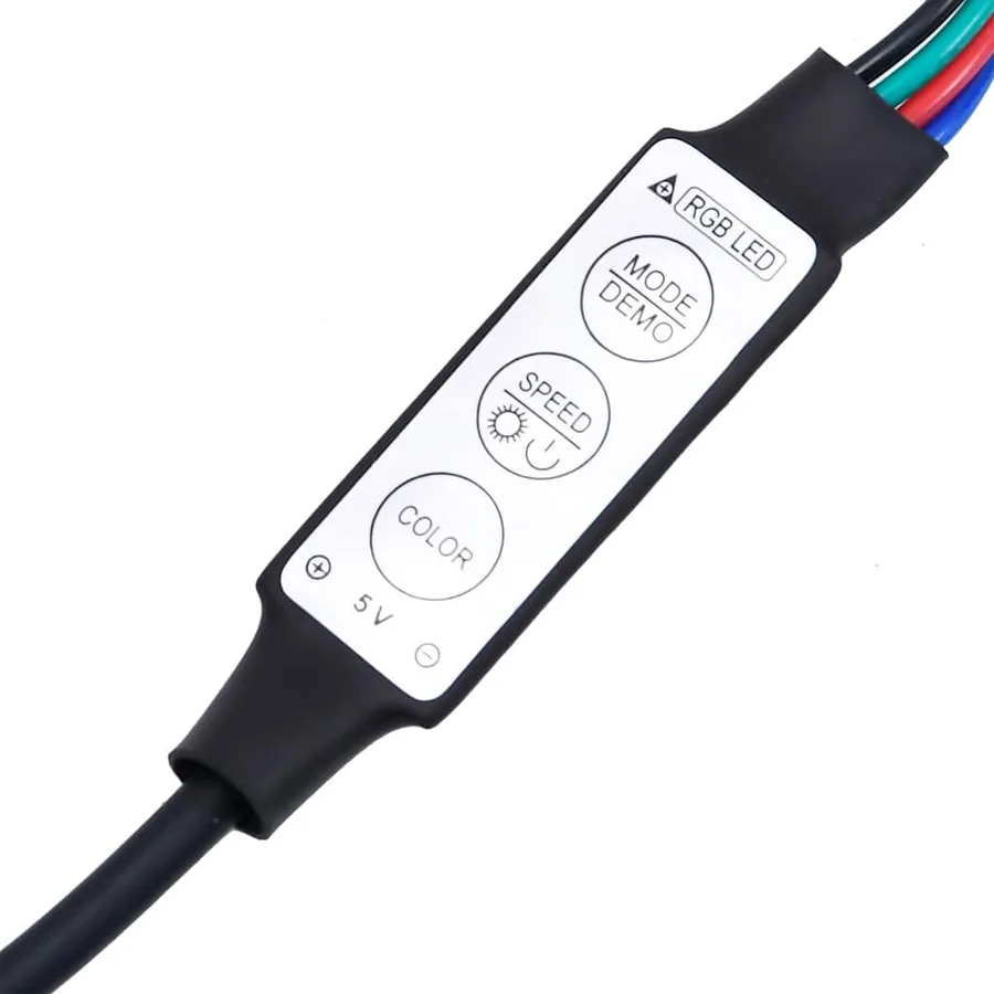 Meubles TV avec lumières LED 2 pcs chêne artisanal - 12