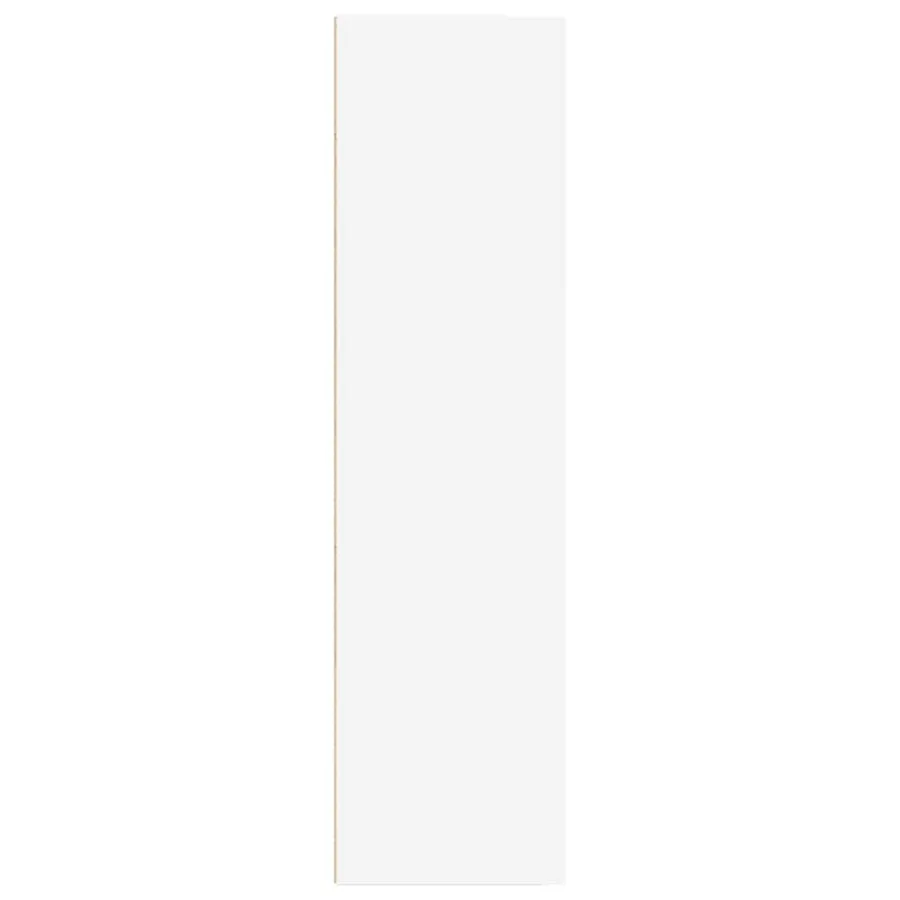 Bibliothèque blanc 40x30x114 cm bois d'ingénierie - 6