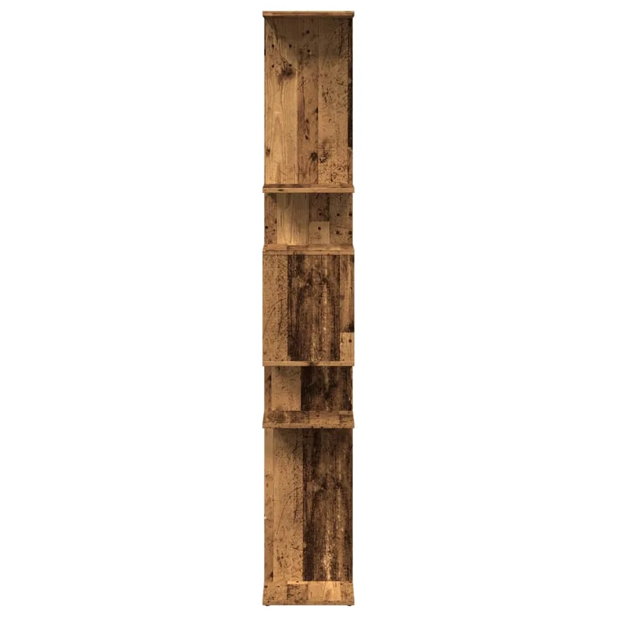 Bibliothèque vieux bois 92x29x188 cm bois d'ingénierie - 6