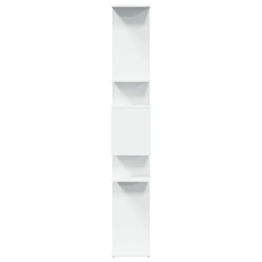 Bibliothèque blanc 92x29x188 cm bois d'ingénierie - 6