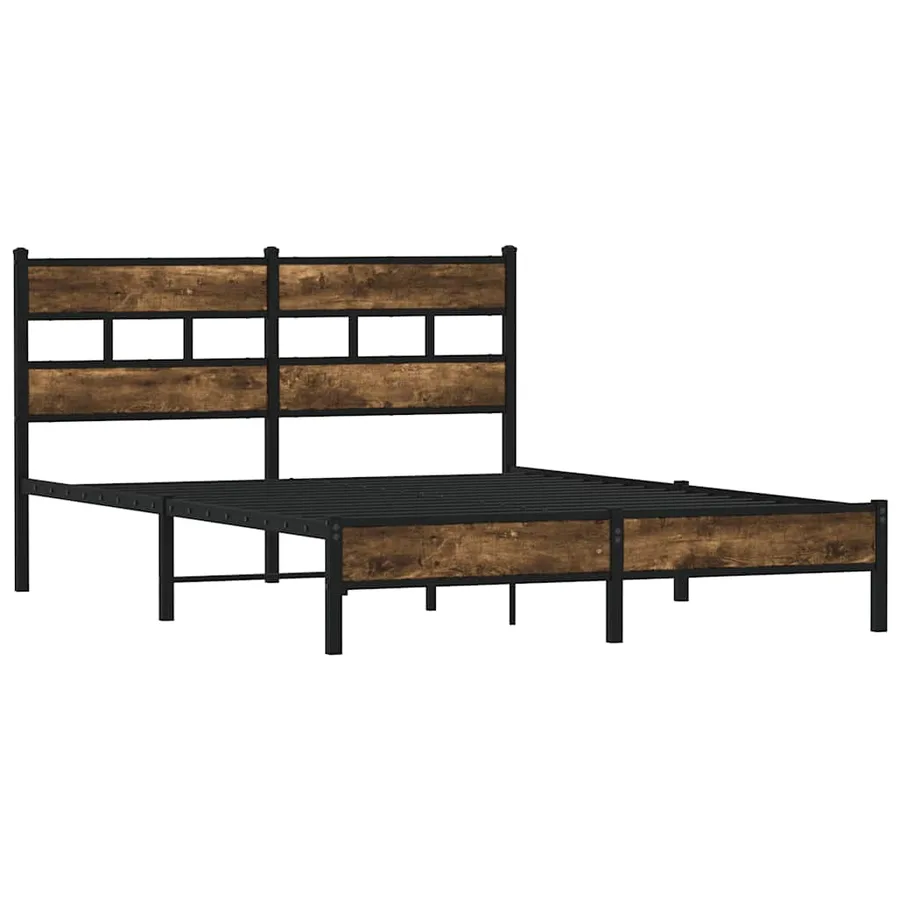 Cadre de lit sans matelas avec tête de lit 160x200 cm - 3