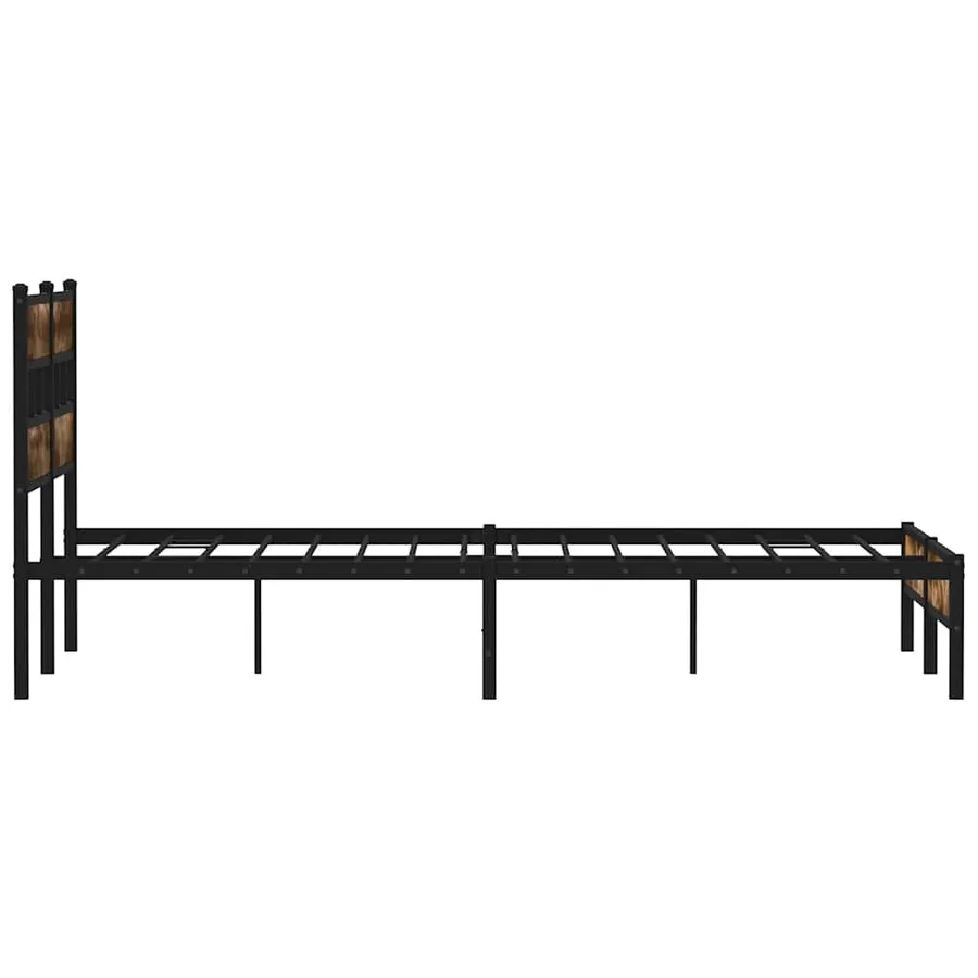 Cadre de lit sans matelas avec tête de lit 160x200 cm - 5