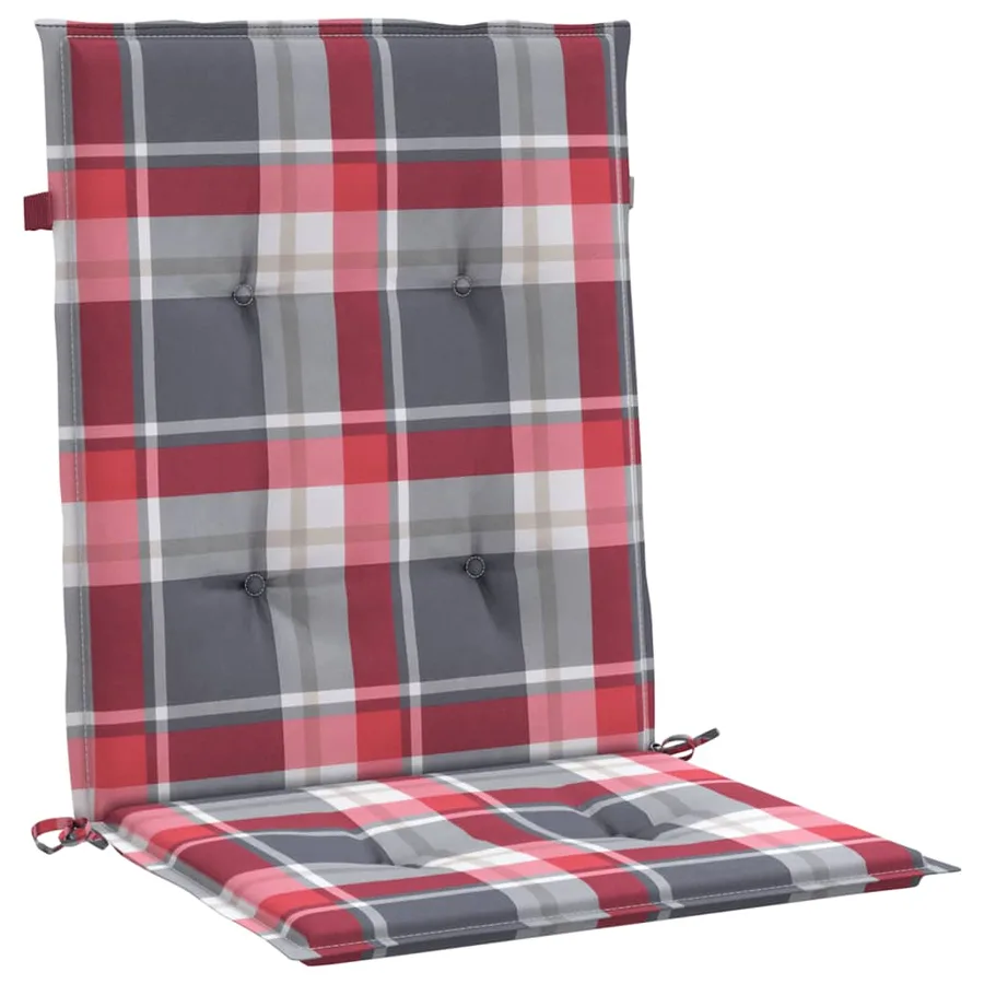 Coussins de chaise de jardin à dossier bas lot de 2 - 4