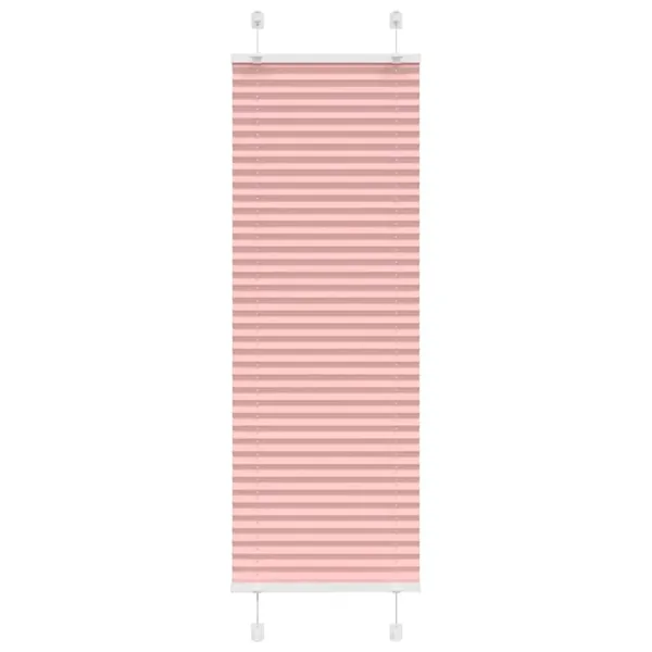 Store plissé rose 50x150 cm largeur du tissu 49,4 cm polyester
