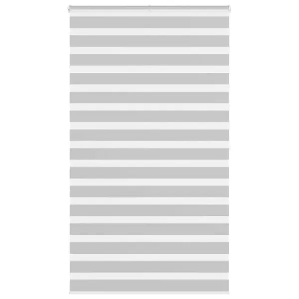 Store zèbre gris clair largeur du tissu 120,9 cm polyester