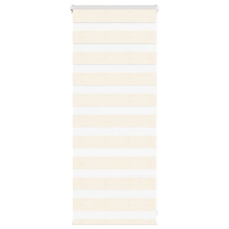 Store zèbre beige marbré largeur du tissu 50,9 cm polyester