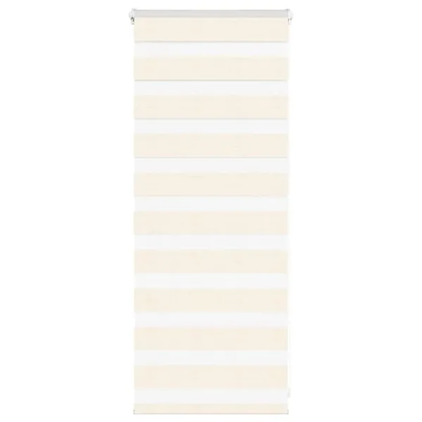 Store zèbre beige marbré largeur du tissu 50,9 cm polyester