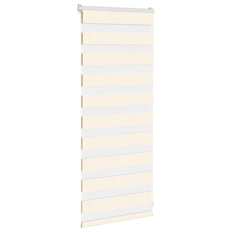 Store zèbre beige marbré largeur du tissu 50,9 cm polyester - 3