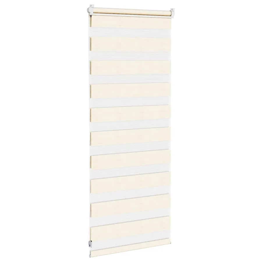Store zèbre beige marbré largeur du tissu 50,9 cm polyester - 4