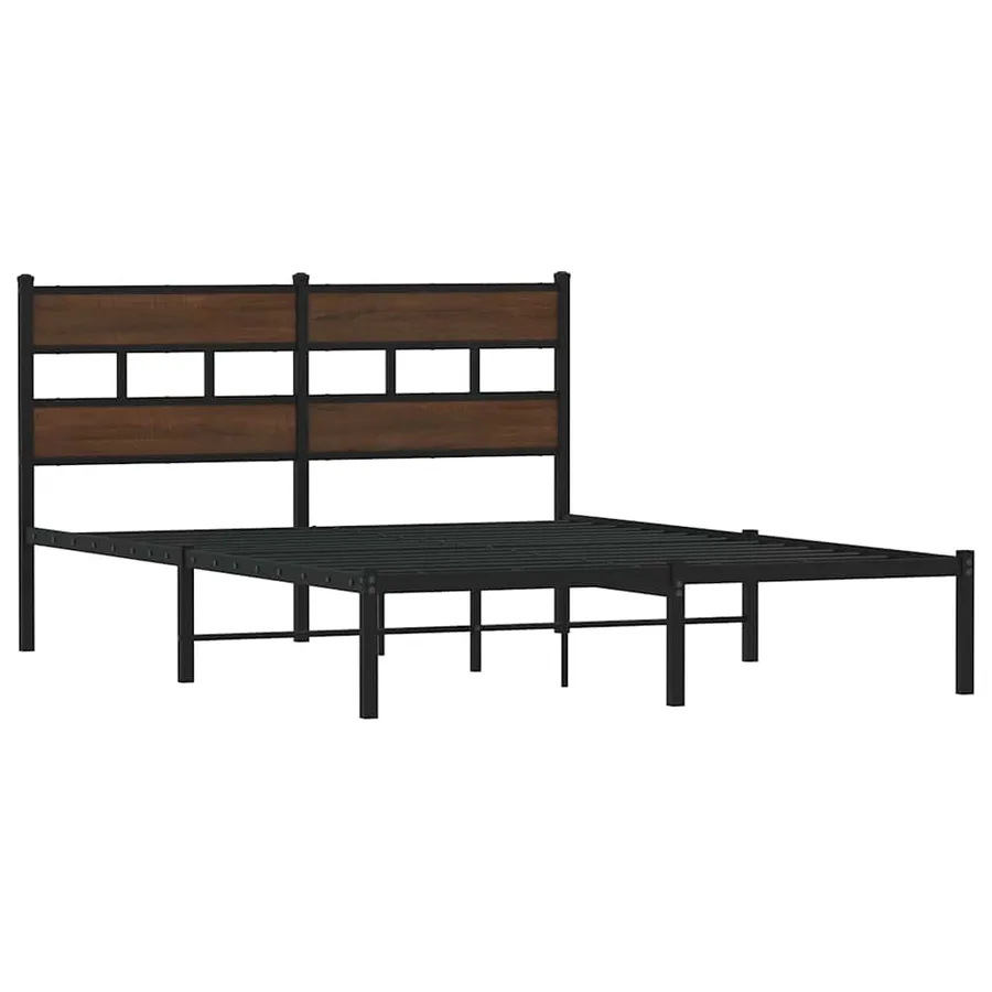 Cadre de lit sans matelas avec tête de lit 150x200 cm - 3
