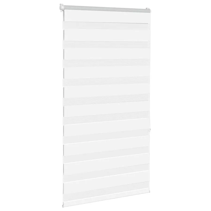 Store zèbre blanc 80x150 cm largeur du tissu 75,9 cm polyester - 3