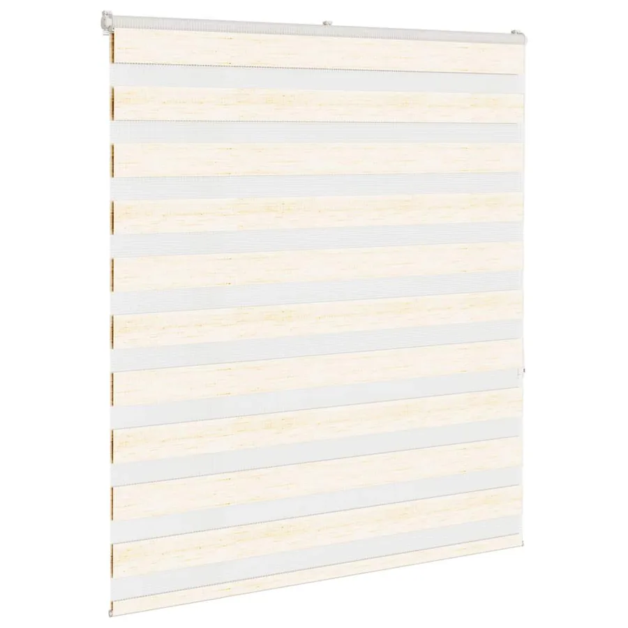 Store zèbre beige marbré largeur du tissu 120,9 cm polyester - 3