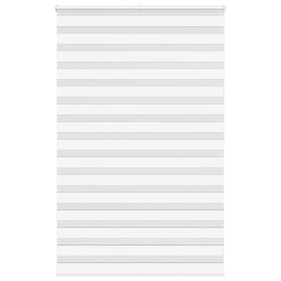 Store zèbre blanc 150x200 cm largeur du tissu 145,9cm polyester