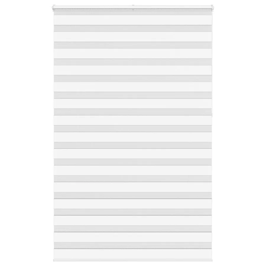 Store zèbre blanc 150x230 cm largeur du tissu 145,9cm polyester
