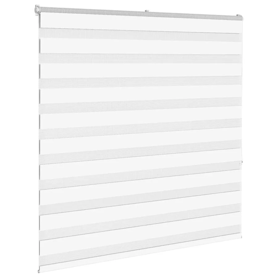 Store zèbre blanc 145x150 cm largeur du tissu 140,9cm polyester - 3
