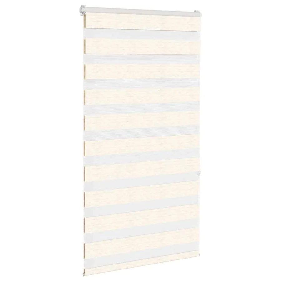 Store zèbre beige marbré largeur du tissu 85,9 cm polyester - 3