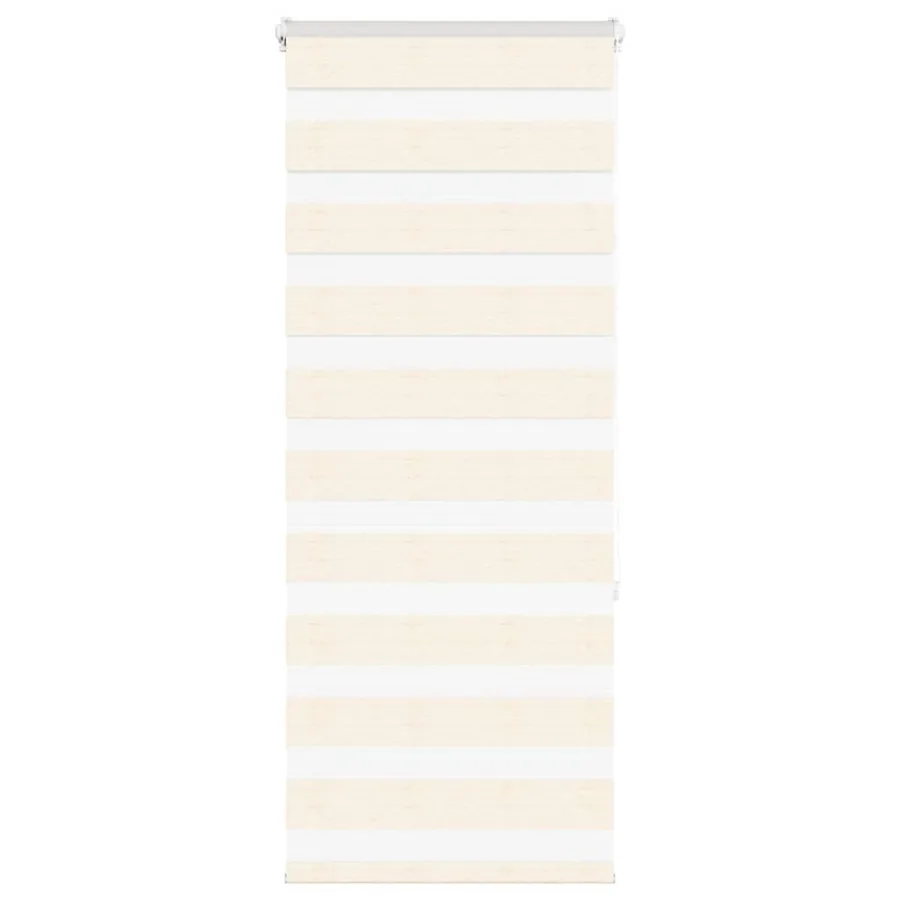 Store zèbre beige marbré largeur du tissu 50,9 cm polyester