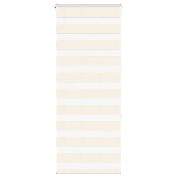 Store zèbre beige marbré largeur du tissu 50,9 cm polyester