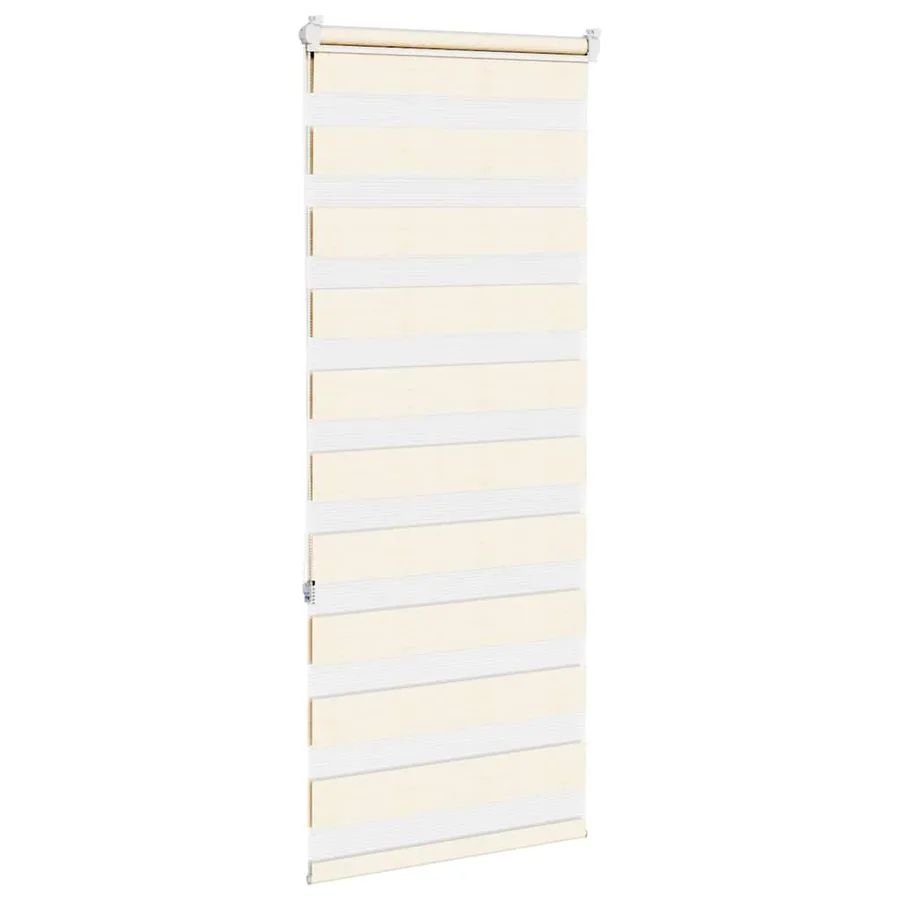 Store zèbre beige marbré largeur du tissu 50,9 cm polyester - 4