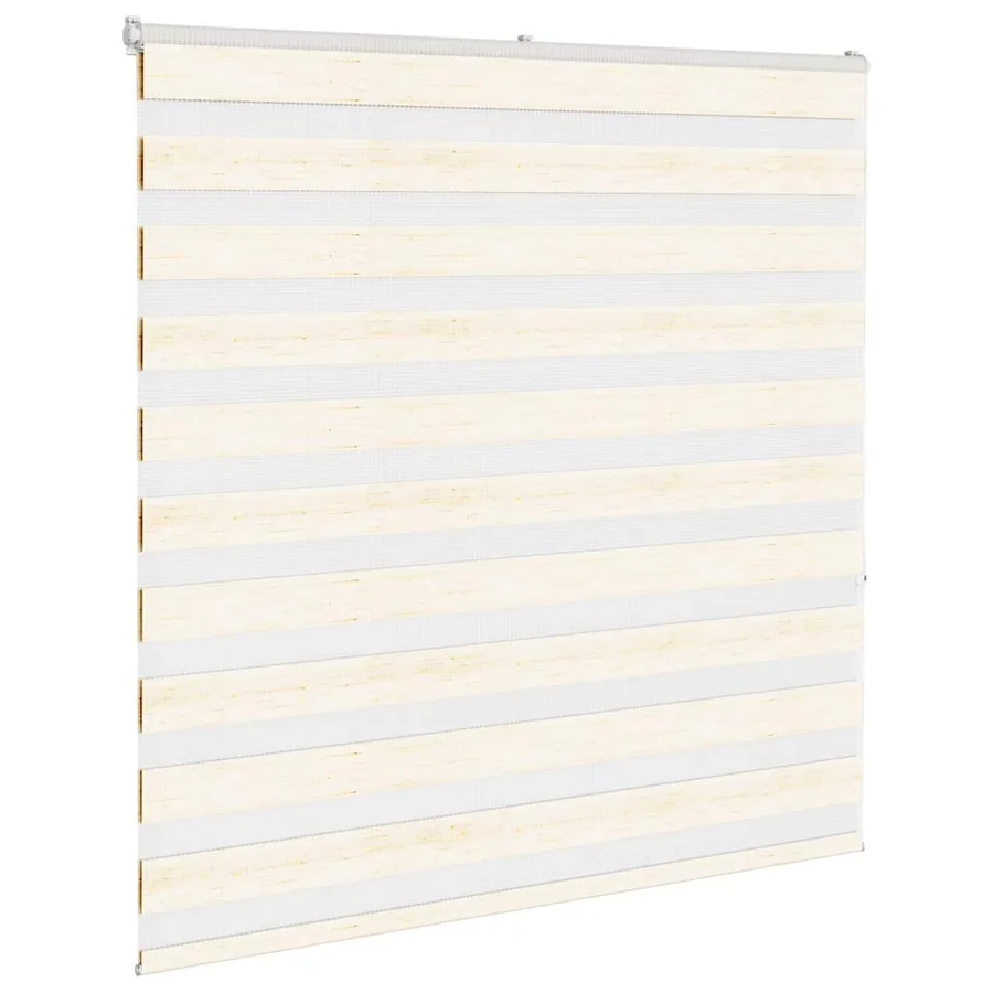 Store zèbre beige marbré largeur du tissu 145,9 cm polyester - 3