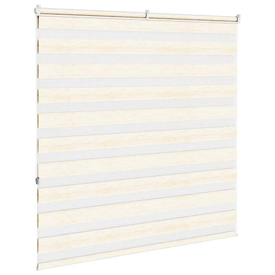 Store zèbre beige marbré largeur du tissu 145,9 cm polyester - 4