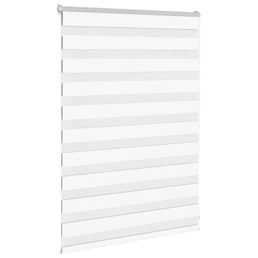 Store zèbre blanc 115x100 cm largeur du tissu 110,9cm polyester - 3