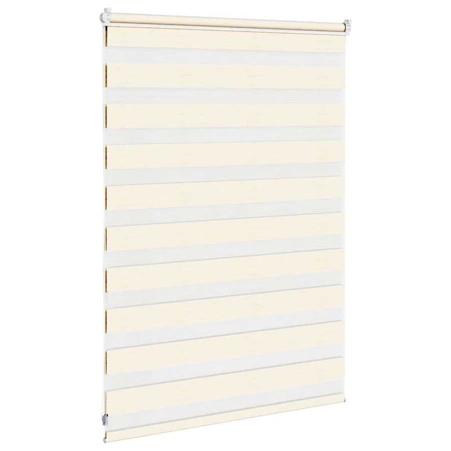 Store zèbre beige marbré largeur du tissu 110,9 cm polyester - 4