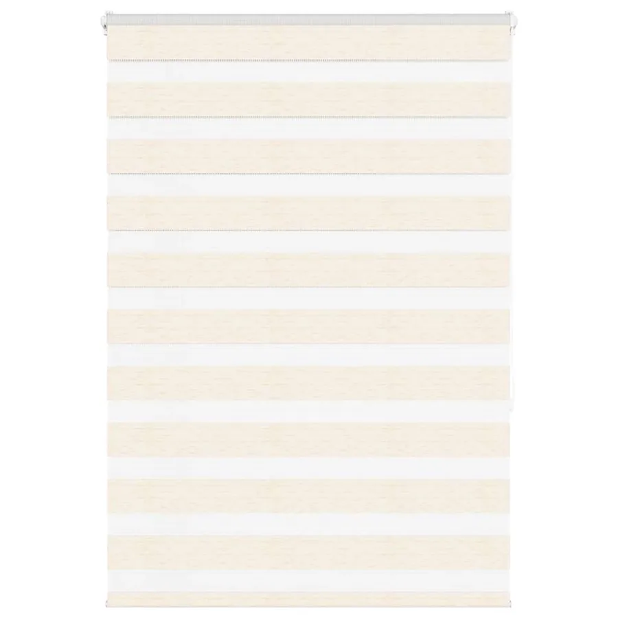 Store zèbre beige marbré largeur du tissu 110,9 cm polyester