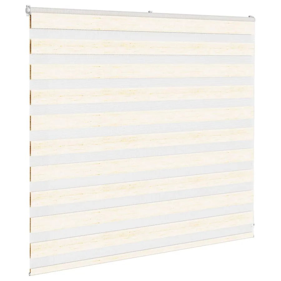 Store zèbre beige marbré largeur du tissu 155,9 cm polyester - 3