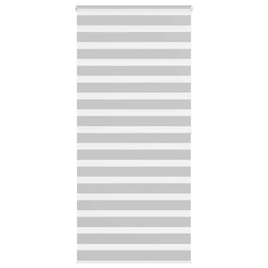 Store zèbre gris clair largeur du tissu 95,9 cm polyester