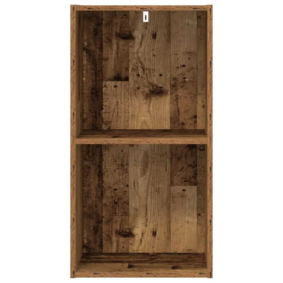Bibliothèque vieux bois 40x30x77 cm bois d'ingénierie - 4