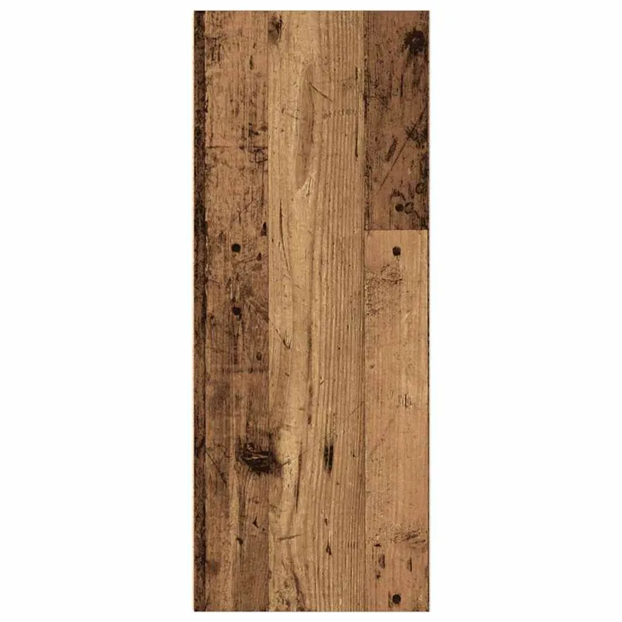 Bibliothèque vieux bois 40x30x77 cm bois d'ingénierie - 6