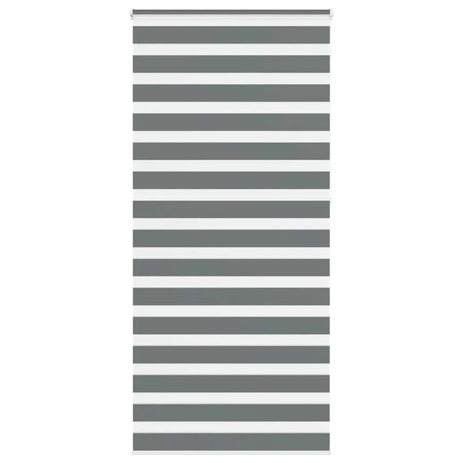 Store zèbre gris foncé largeur du tissu 100,9 cm polyester