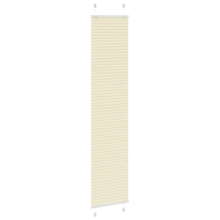 Store plissé crème 40x200 cm largeur du tissu 39,4 cm polyester - 3