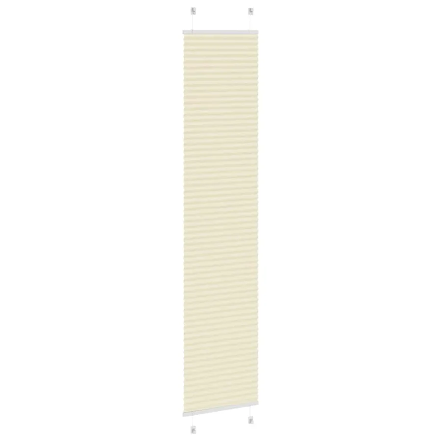 Store plissé crème 40x200 cm largeur du tissu 39,4 cm polyester - 4