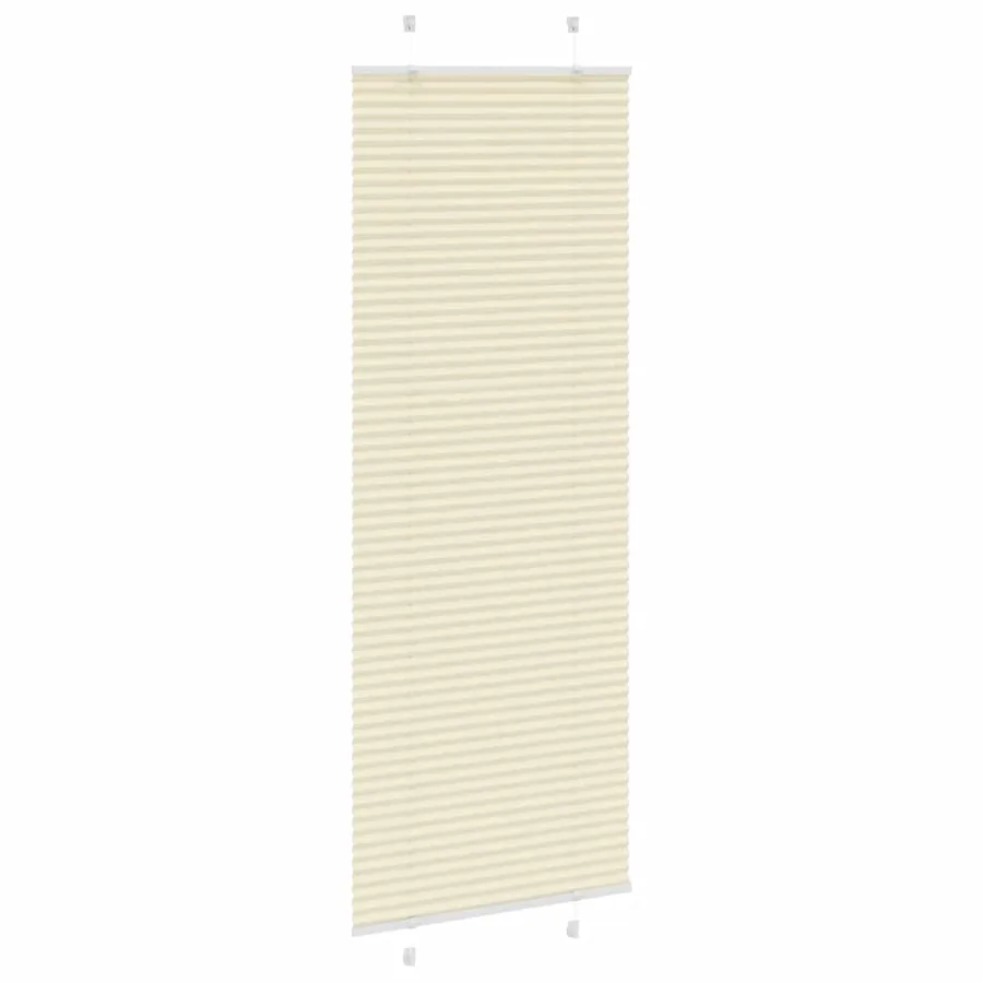 Store plissé crème 75x200 cm largeur du tissu 74,4 cm polyester - 3