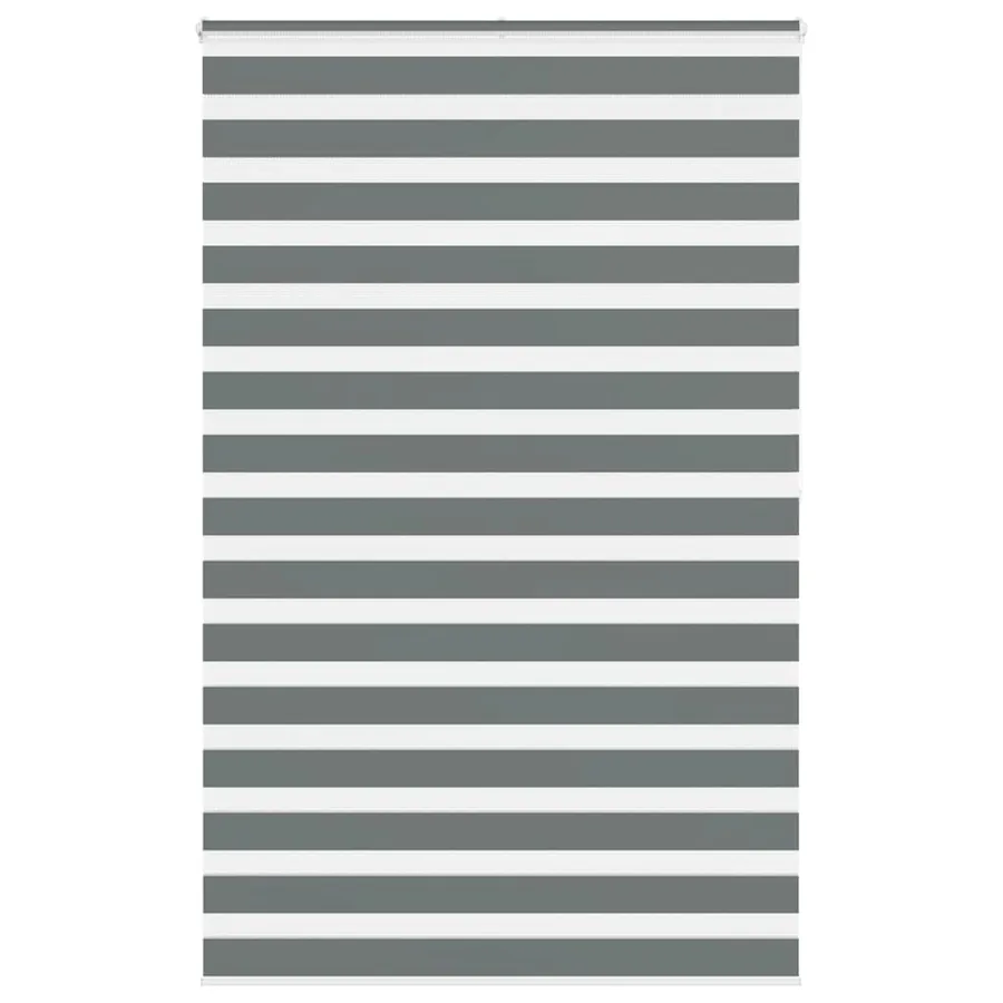 Store zèbre gris foncé largeur du tissu 135,9 cm polyester
