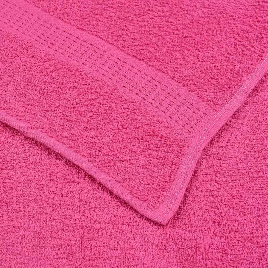Serviettes FROGN 4 pcs rose 100x200 cm 360 g/m² - 6