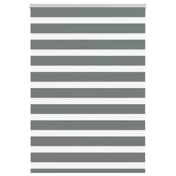 Store zèbre gris foncé largeur du tissu 95,9 cm polyester