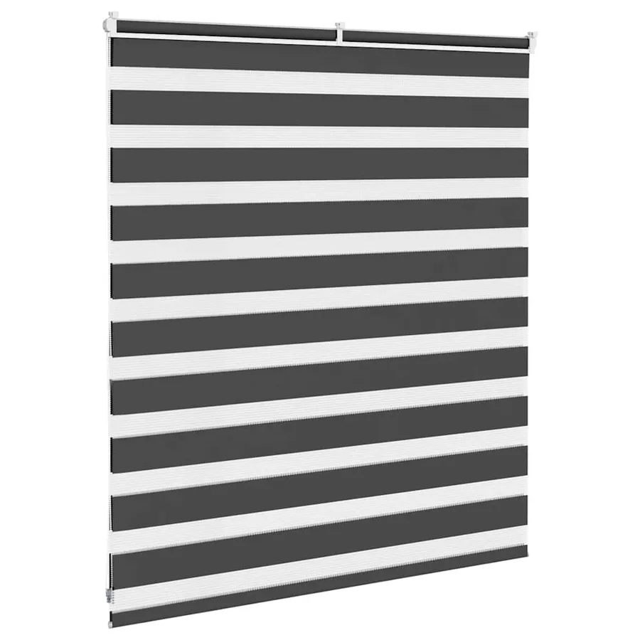 Store zèbre noir 135x100 cm largeur du tissu 130,9 cm polyester - 4