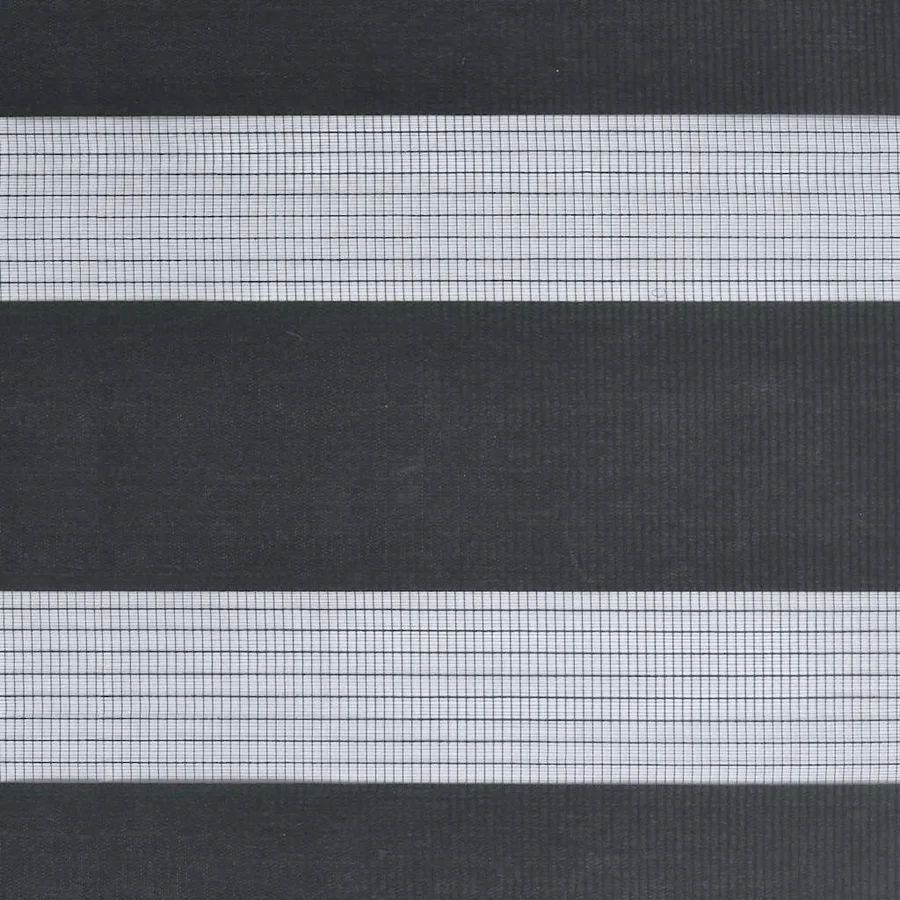 Store zèbre noir 110x150 cm largeur du tissu 105,9 cm polyester - 15