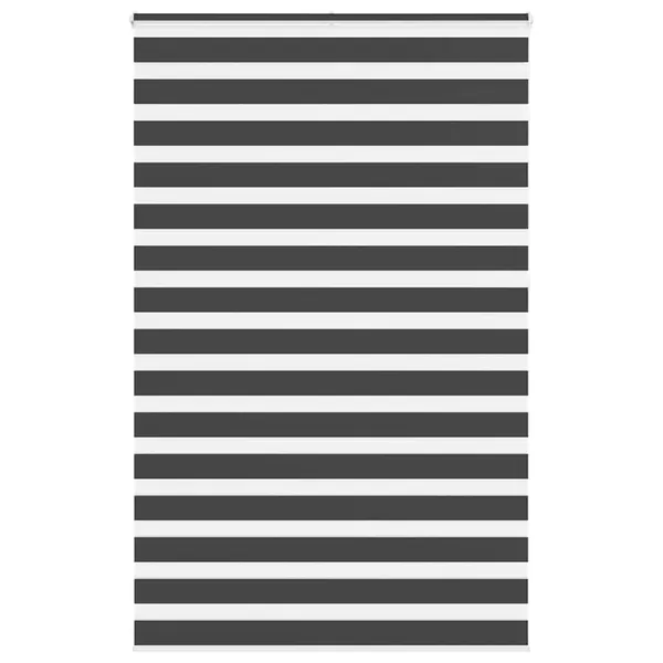 Store zèbre noir 145x230 cm largeur du tissu 140,9 cm polyester