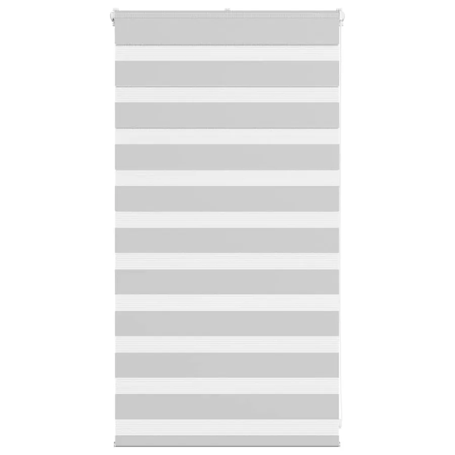 Store zèbre gris clair largeur du tissu 85,9 cm polyester