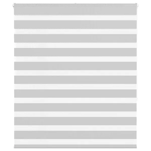 Store zèbre gris clair largeur du tissu 120,9 cm polyester